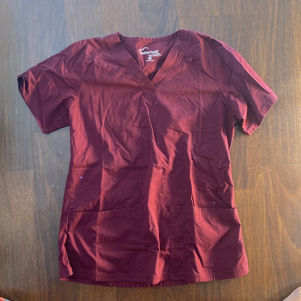 Butter Soft Stretch Scrub Top